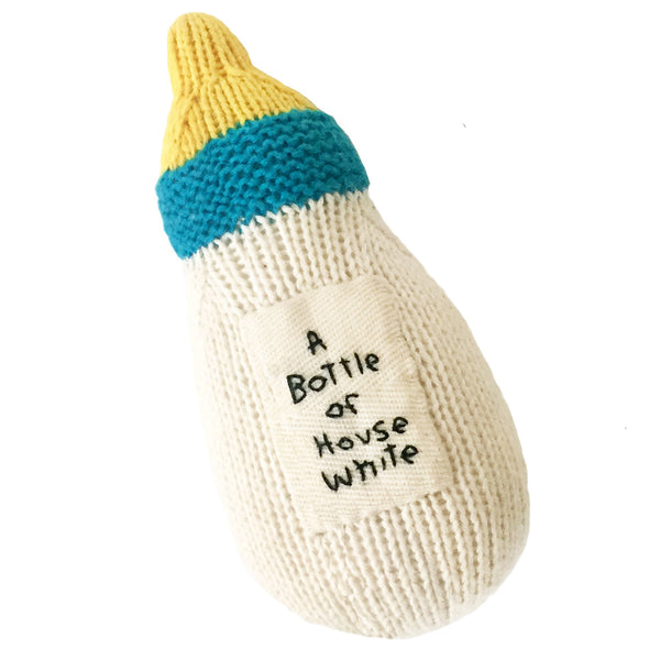 'House White' Knitted Plushie