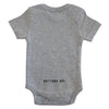 'Bottom print' Custom Baby Onesie - 100% organic