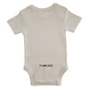 'Bottom print' Custom Baby Onesie - 100% organic