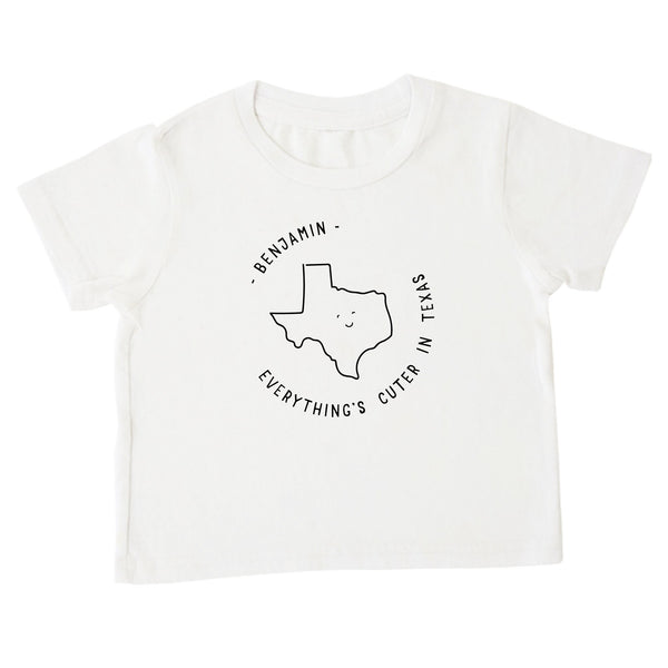 'Everything's cuter in Texas' Tee / Onesie