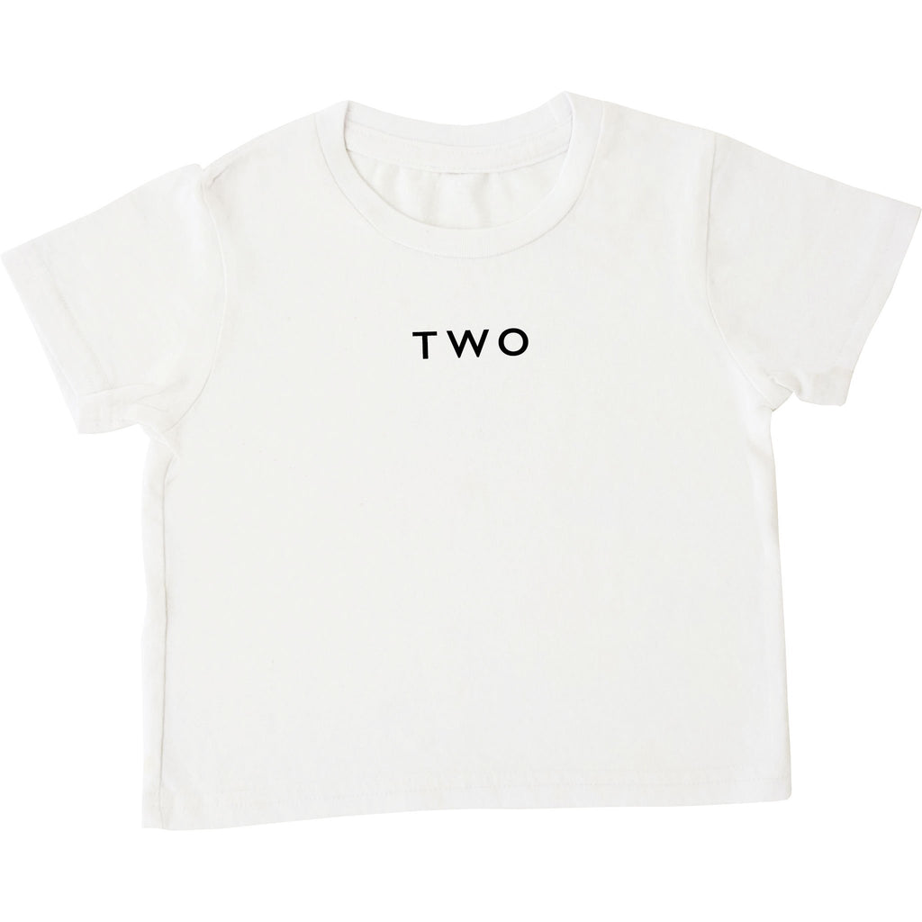 'two' milestone tee